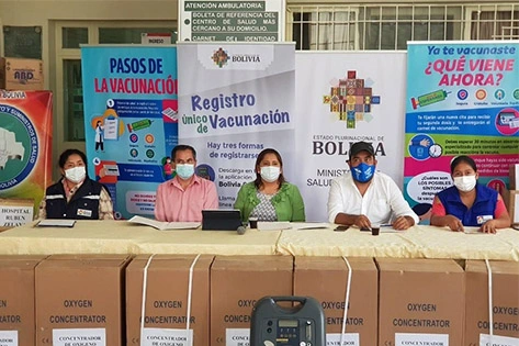 Bolivian Ministry of Health purchases V-series Oxygen Concentrator from Canta